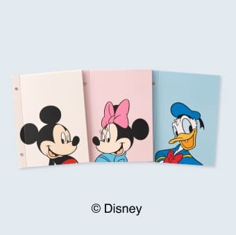 ミッキー＆フレンズ
（3種類）