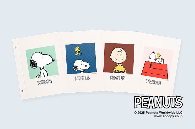 スヌーピー
（4種類）