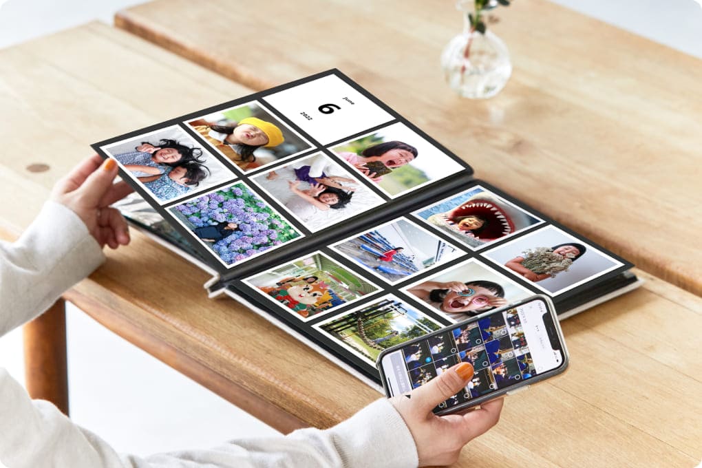 可從家家相簿或智慧型手機的照片中
輕鬆印刷出來